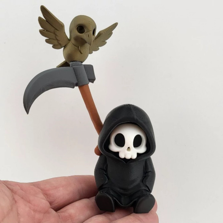 فیگور Grim Reaper with Owl