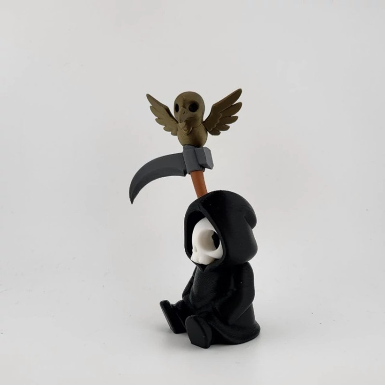 فیگور Grim Reaper with Owl