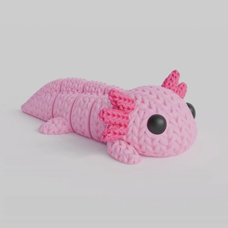 کلید‌آویز Articulated Axolotl