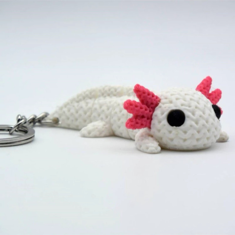 کلیدآویز Articulated Axolotl