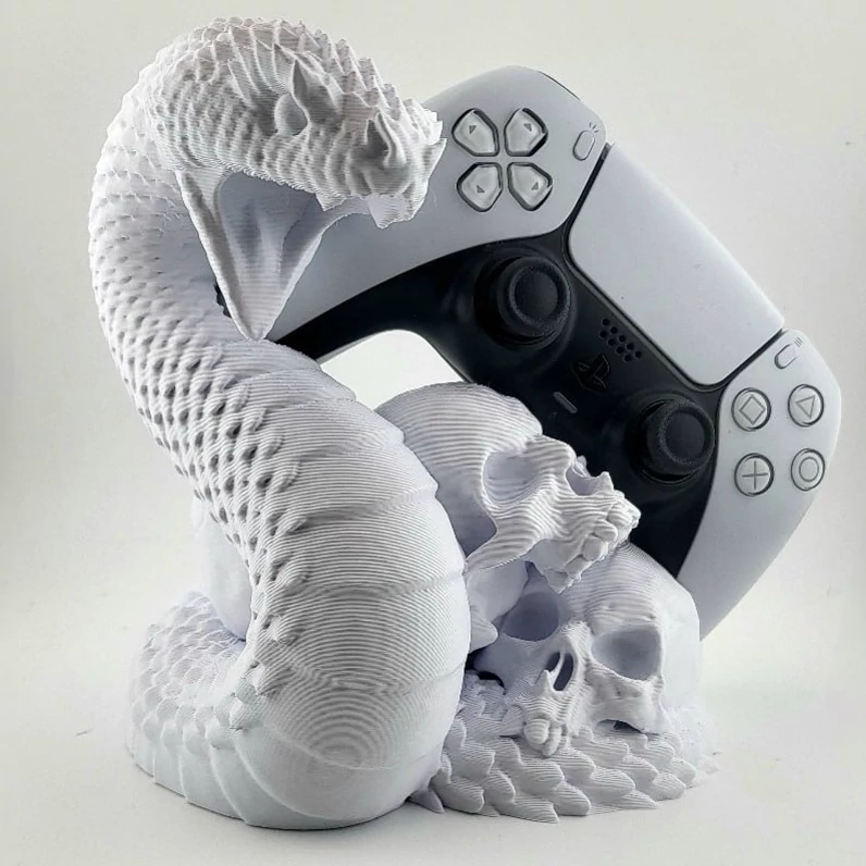 پایه کنترلر PS5 طرح مار و جمجمه