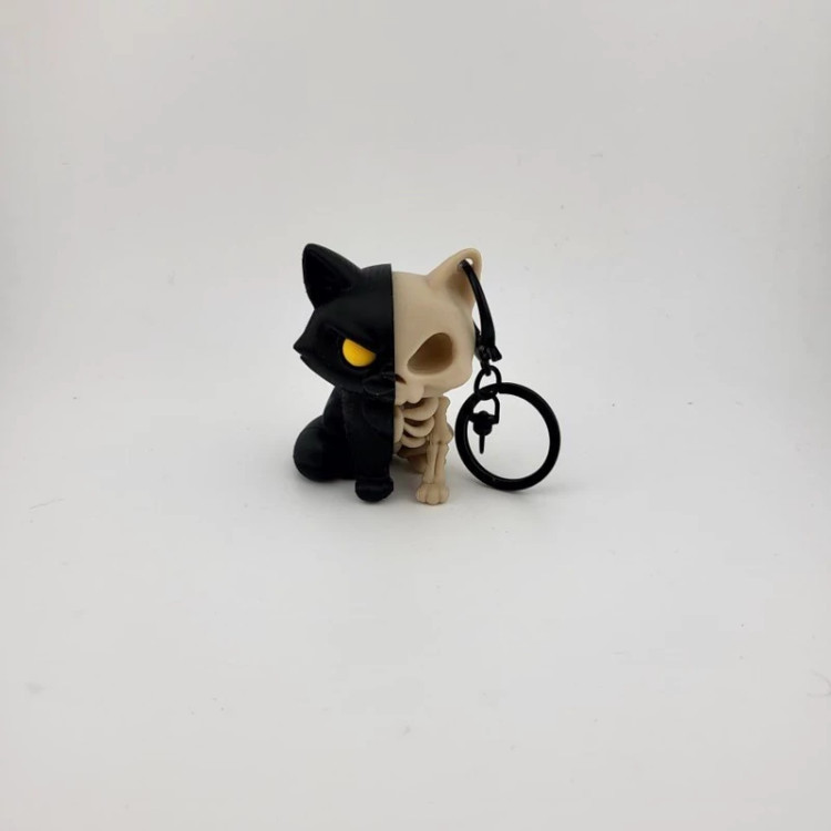 کلیدآویز Cat Skeleton