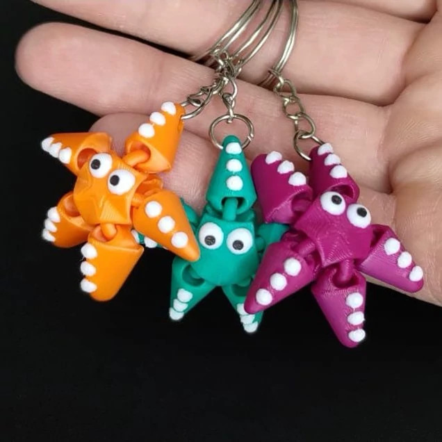 کلیدآویز Flexi Funny Starfish