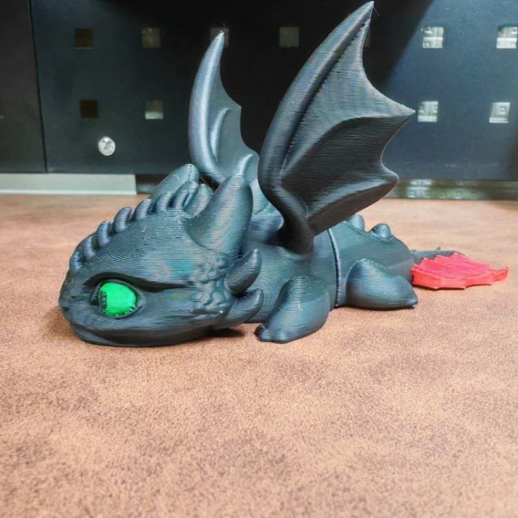 کلیدآویز Toothless Night Fury