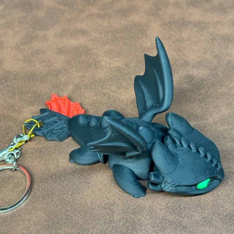 کلیدآویز Toothless Night Fury