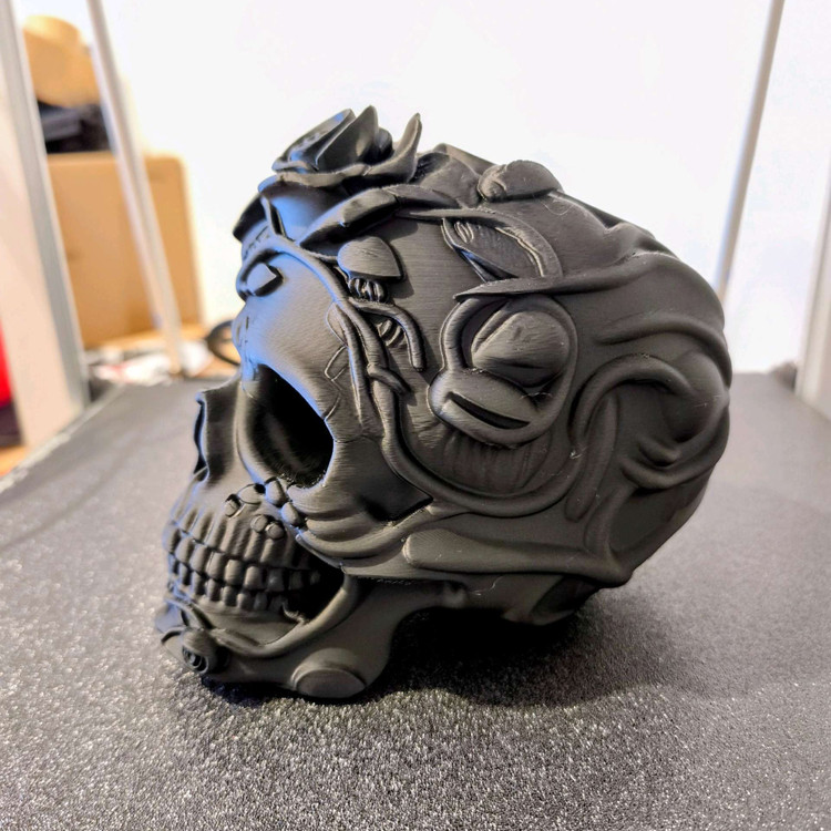 مجسمه دکوراتیو Rose Skull